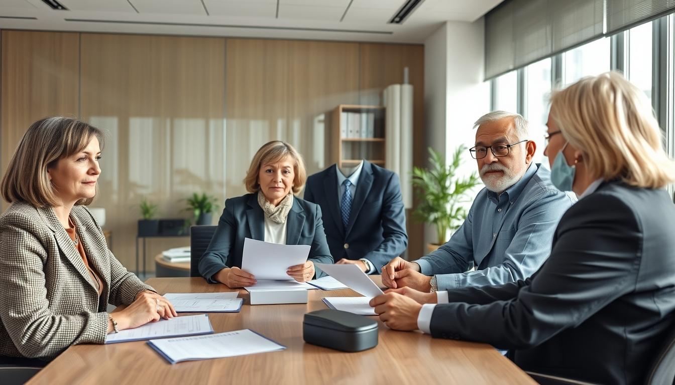 Property settlement documents and transfer review